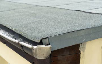 repair or replace Anderson flat roofing?